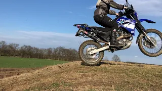 Xt660r and Tenere700, Yamaha t7 and dangerous jump.