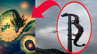 7 SHENLONG Captados en CÁMARA y Vistos En La VIDA REAL