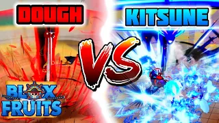 (NEW BEST FRUIT!!?) Kitsune Vs Dough - Blox Fruits