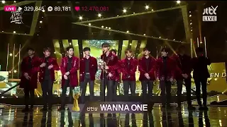 Wanna One won Rookie Award x Golden Disk Award 2018 part 2