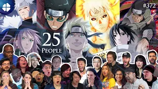 Hokages Join the battle | Team 7 Assemble! [25 People React] Shippuden 372 🇯🇵 [ナルト 疾風伝] [海外の反応]