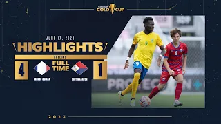 French Guiana 4-1 Sint Maarten | 2023 Gold Cup Prelims
