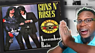 I WASNT READY FOR THIS ?|  Guns N' Roses - "November Rain"  | FIRST TIME REACTION