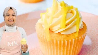 I've never had a LEMON CUPCAKE as fluffy, moist and ZESTY as this one! Easy recipe