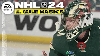 EVERY GOALIE MASK IN NHL 24