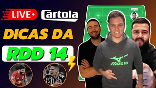 💥LIVE DICAS DA RODADA #14 CARTOLA FC 2023🎩