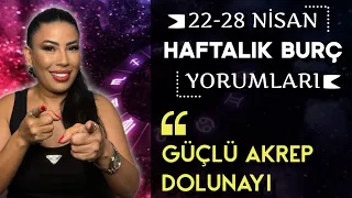 Nurcan Vecigün ile 22-28 Nisan Haftalık Burç  Yorumları