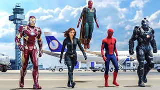 CJ - Whoopty (Robert Cristian & ERS Remix) | Captain America: Civil War [Airport Battle Scene]