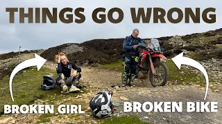 The HIGHS and LOWS of a Motorcycle Adventure...