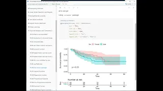 ISLR: Survival Analysis and Censored Data Part 1 (islr04 11)