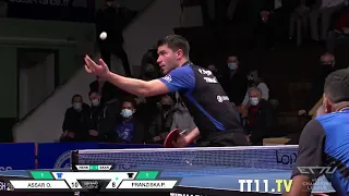 Omar Assar vs Patrick Franziska   QF 1   Champions League 2021 2022