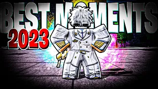 My Best Moments Of 2023 On Roblox Strongest Battlegrounds