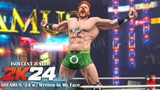 WWE 2K24 Sheamus 2024 New Updated Entrance w/ Written In My Face Entrance Theme! - WWE 2K24 Mods