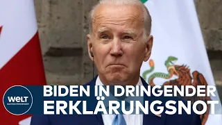 BRISANTER FUND VON GEHEIMUNTERLAGEN: US-Präsident Joe Biden zeigt sich „überrascht“