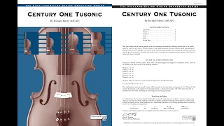 Century One Tusonic, by Richard Meyer – Score & Sound