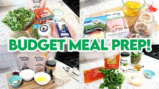 💥 Grocery haul & meal prep on a BUDGET 💵 with prices! @Jen-Chapin