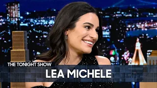 Lea Michele Spills on Starring in Broadway's Funny Girl | The Tonight Show Starring Jimmy Fallon