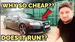 I BOUGHT THE CHEAPEST AUDI RS6 V10 TWIN TURBO IN THE UK!