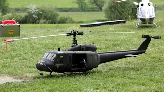 Vario Helicopter Bell 205 UH-1D RC Giant Scale Model