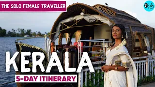 Best Of Kerala In 5 Days In A Luxury Caravan | The Solo Female Traveller Ep 9 | Curly Tales