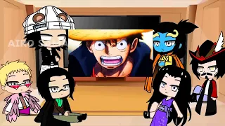 Warlords react to Luffy/Gear 5 || One Piece || Gacha