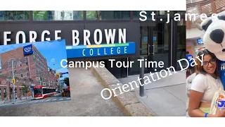 College Orientation in Toronto/ GeorgeBrown Campus Tour / Introduction