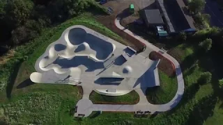 Henley Skatepark from above