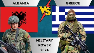 ALBANIA vs Greece Military Power Comparison - 2024 | Greece vs ALBANIA Army Comparison