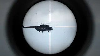 Ukranian Marksman Snipes a Helicopter | Russian General Mikael Borisov was killed #arma3  #sniping