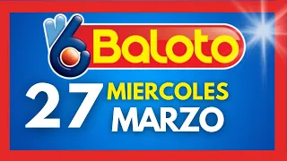 Resultados del BALOTO REVANCHA del MIERCOLES 27 de marzo de 2024 💫✅💰