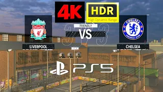 Liverpool v Chelsea 3v3, Parking Lot, Volta Football, EA Sports FC 24 Gameplay (PS5 UHD 4K 60FPS HDR