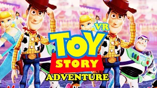 3D Toy Story Adventure | VR Vídeo 3D SBS [Google Cardboard • VR Box]