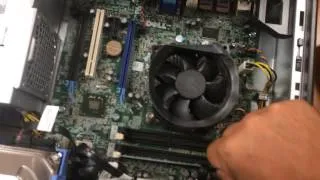 Amber power light blinking on Dell Optiplex 7010