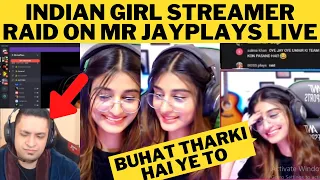 Indian Girl streamer Raid on JayPlays | Payal gaming Raid | Funny Raid | @PAYALGAMING | Esports Pak