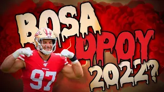 Nick Bosa, 2022 defensive player of the year?