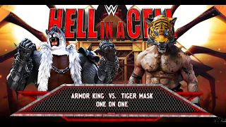 WWE 2K24 - ARMOR KING VS TIGER MASK GAMEPLAY PC