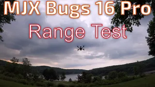 MJX Bugs 16 Pro Range Test