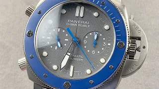 Panerai Submersible Chrono Guillaume Nery Edition PAM 982 Panerai Watch Review