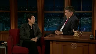 Late Late Show with Craig Ferguson 4/6/2012 Laura Linney, Grant Imahara