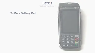 How To Do a Battery Pull on Move 5000 Credit Card Terminal
