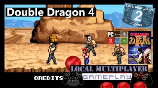 Double Dragon 4 Co Op 2 Player Couch Local Multiplayer - Gameplay