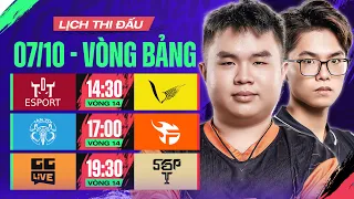 TDT vs VGM l TV vs FL l GGL vs SGP l ĐTDV Mùa Đông 2023 | Vòng Bảng - 07/10