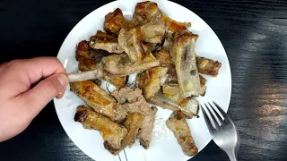 Delicious ribs very simple 😌❤️🍜🍰 very tasty