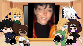 time minato +deidara e iruka reagindo a tiktoks de tobidei e kakairu