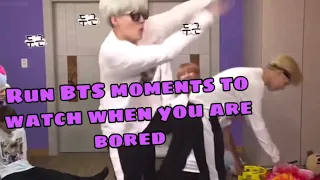 Run BTS moments to watch when you are bored