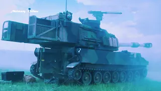 Badass! Video of the US Army M109A6 Paladins Show of Force