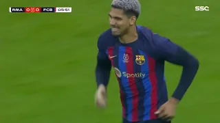 مباراة برشلونة وريال مدريد كاملة 3-1 اليوم - نهائي كاس السوبر الاسباني - فهد العتيبي