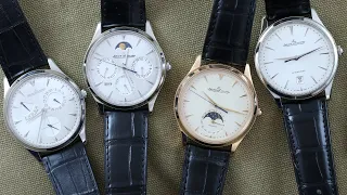 Jaeger‑LeCoultre Master Ultra Thin Collection Review (Ultra Thin Moonphase, Perpetual, Date & More)
