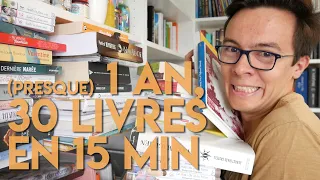 Un an de lecture 🌖 (si, si, et ce n'est que la première partie)