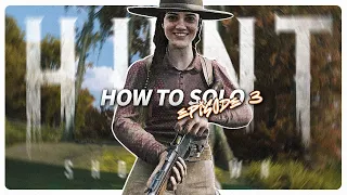 How to Solo vs Trio in Hunt: Showdown (Episode #3 - Rifles)